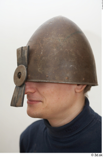 Photos Medieval Knight Plate Helmet 2 Medieval soldier head helmet…